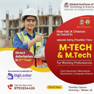 Global Institute of Technology & Science Global institute of technology & science course admissions Global institute of science and technology course